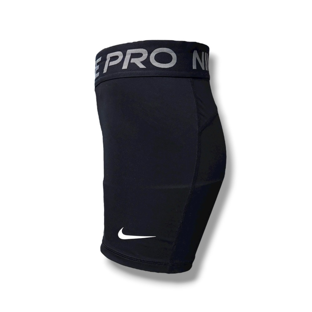NIKE PRO DRI-Fit 5” Shorts Black/Grey Size Small - Picture 6 of 13